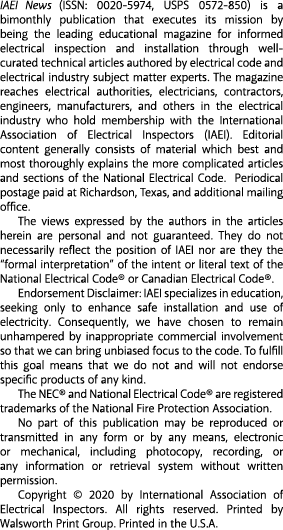 IAEI News (ISSN: 0020-5974, USPS 0572-850) is a bimonthly publication that executes its mission by being the leading    