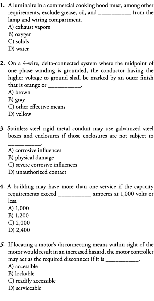 1  A luminaire in a commercial cooking hood must, among other requirements, exclude grease, oil, and __________ from    