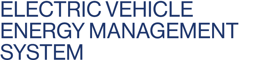 Electric Vehicle Energy Management System