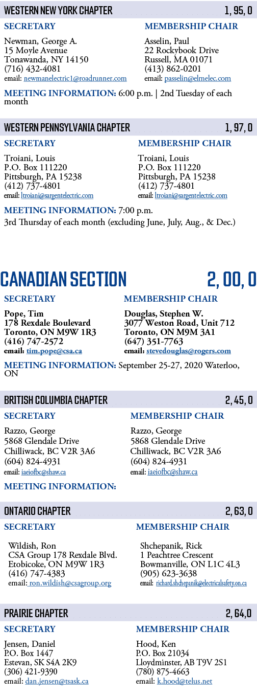       Canadian SECTION 2, 00, 0         