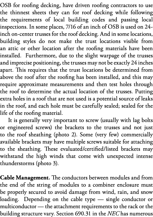 OSB for roofing decking, have driven roofing contractors to use the thinnest sheets they can for roof decking while f   