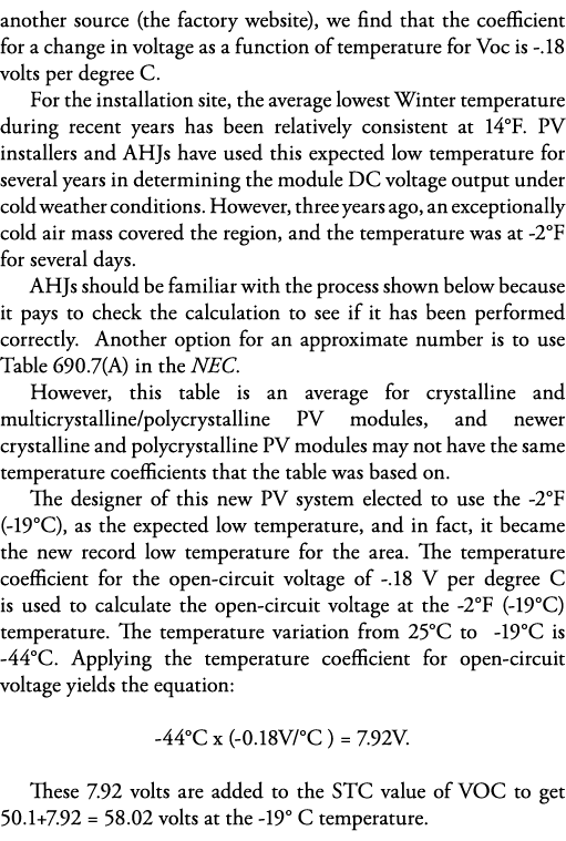 another source (the factory website), we find that the coefficient for a change in voltage as a function of temperatu   