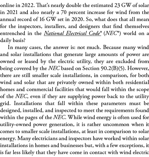 online in 2022  That s nearly double the estimated 23 GW of solar in 2021 and also nearly a 70 percent increase for w   