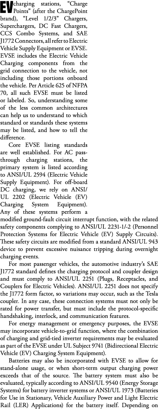 EV charging stations,  Charge Points  (after the ChargePoint brand),  Level 1 2 3  Chargers, Superchargers, DC Fast C   