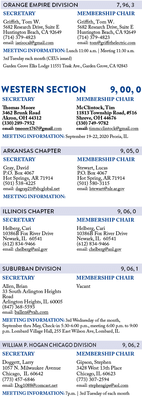     WESTERN SECTION   9, 00, 0          