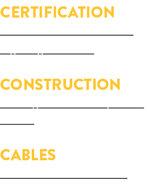 CERTIFICATION Certification Process for Lighting Products CONSTRUCTION Adding Color to CityPlace Tower  CABLES Cable    