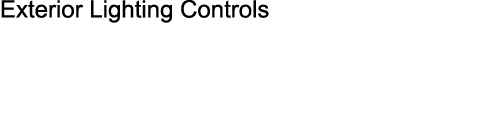 Exterior Lighting Controls