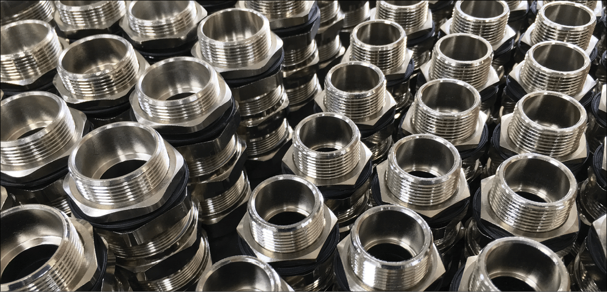 Cable Gland In A Row, Kind of Cable Fitting