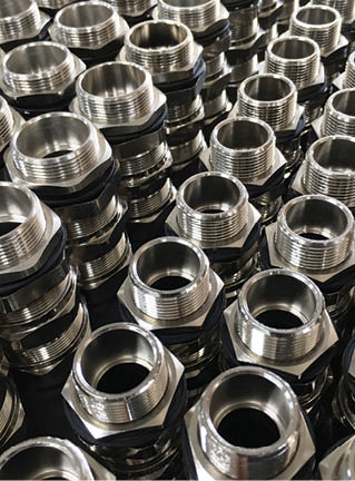 Cable Gland In A Row, Kind of Cable Fitting