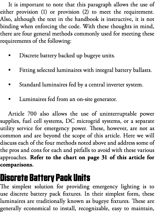 It is important to note that this paragraph allows the use of either provision (1) or provision (2) to meet the requi   