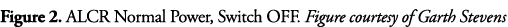 Figure 2  ALCR Normal Power, Switch OFF  Figure courtesy of Garth Stevens