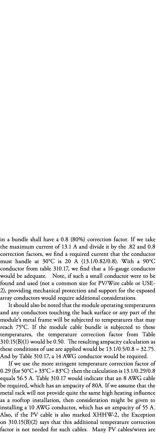 in a bundle shall have a 0 8 (80%) correction factor  If we take the maximum current of 13 1 A and divide it by the     