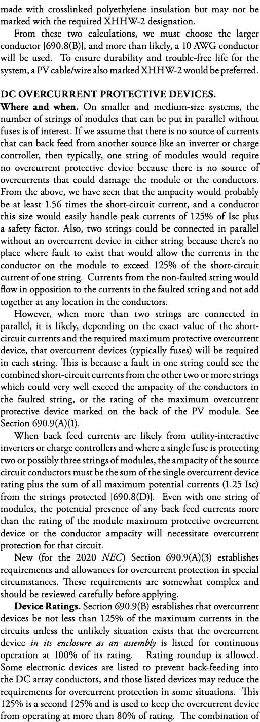 made with crosslinked polyethylene insulation but may not be marked with the required XHHW-2 designation  From these    