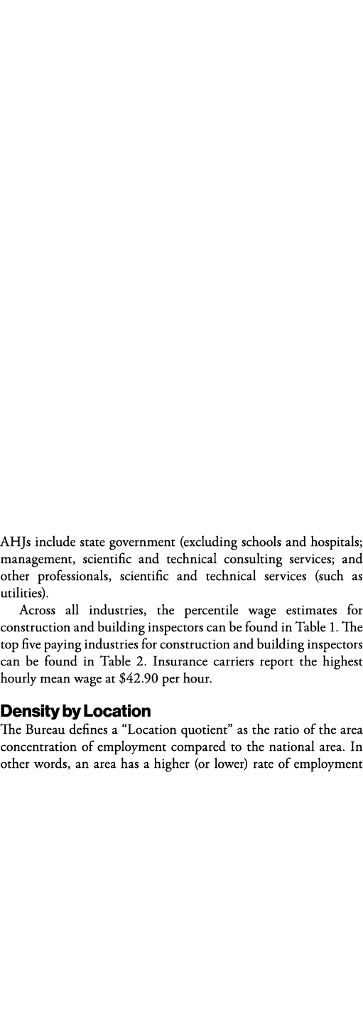 AHJs include state government (excluding schools and hospitals; management, scientific and technical consulting servi   