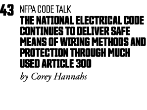 43 NFPA COde Talk The National Electrical Code Continues to Deliver Safe Means of Wiring Methods and Protection Throu   