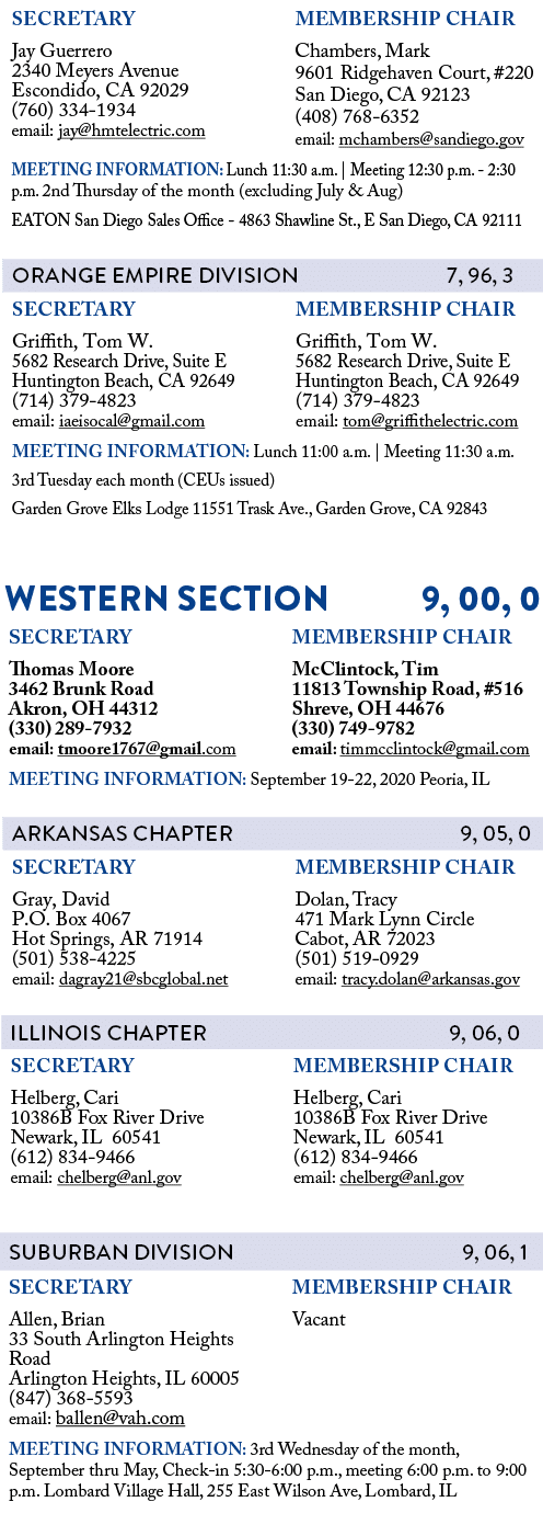      WESTERN SECTION   9, 00, 0        