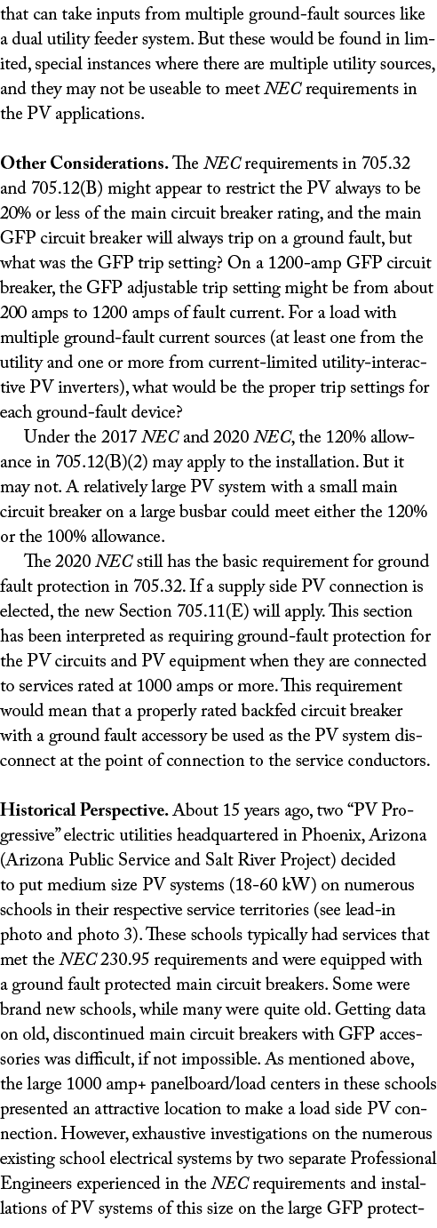that can take inputs from multiple ground-fault sources like a dual utility feeder system  But these would be found i   
