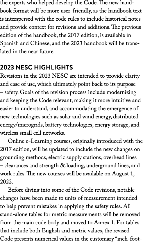 the experts who helped develop the Code  The new handbook format will be more user-friendly, as the handbook text is    