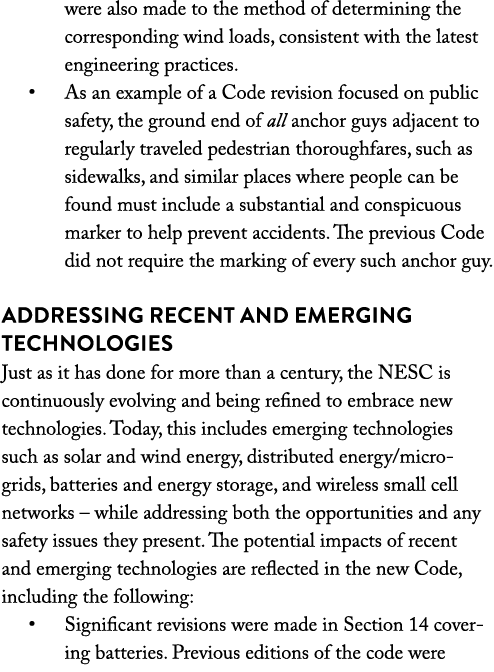 were also made to the method of determining the corresponding wind loads, consistent with the latest engineering prac   