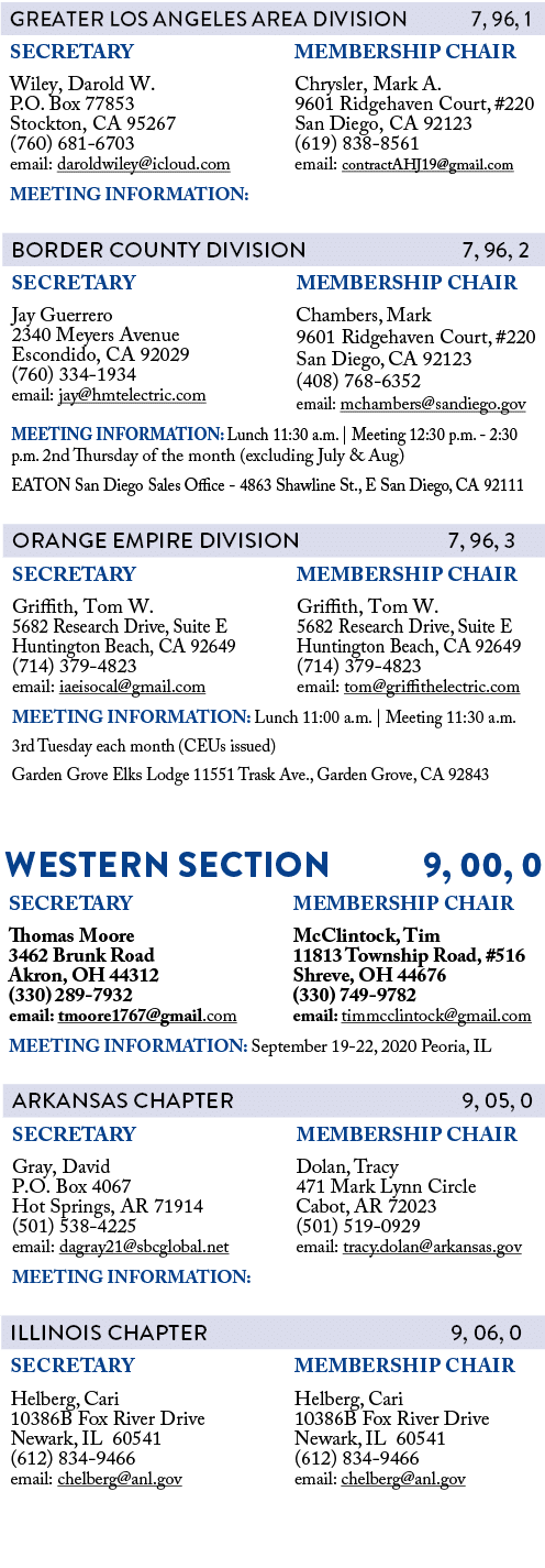         WESTERN SECTION   9, 00, 0      