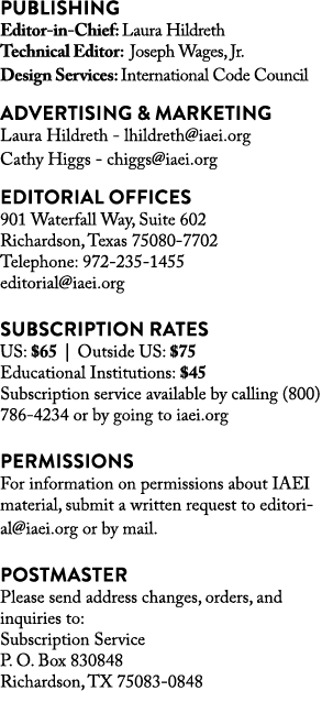 PUBLISHING Editor-in-Chief: Laura Hildreth Technical Editor: Joseph Wages, Jr  Design Services: International Code Co   
