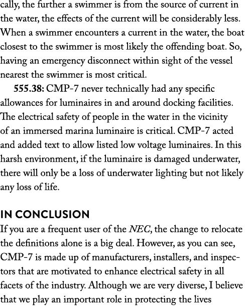 cally, the further a swimmer is from the source of current in the water, the effects of the current will be considera   