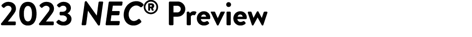 2023 NEC  Preview