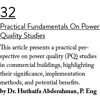 32 Practical Fundamentals On Power Quality Studies This article presents a practical perspective on power quality (PQ...