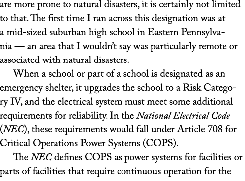 are more prone to natural disasters, it is certainly not limited to that. The first time I ran across this designatio...