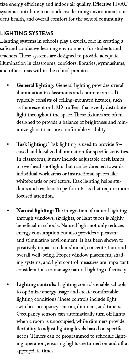 tize energy efficiency and indoor air quality. Effective HVAC systems contribute to a conducive learning environment,...