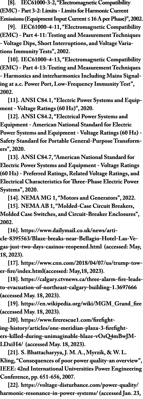[8]. IEC61000 3 2, “Electromagnetic Compatibility (EMC) Part 3 2: Limits Limits for Harmonic Current Emissions (Equip...