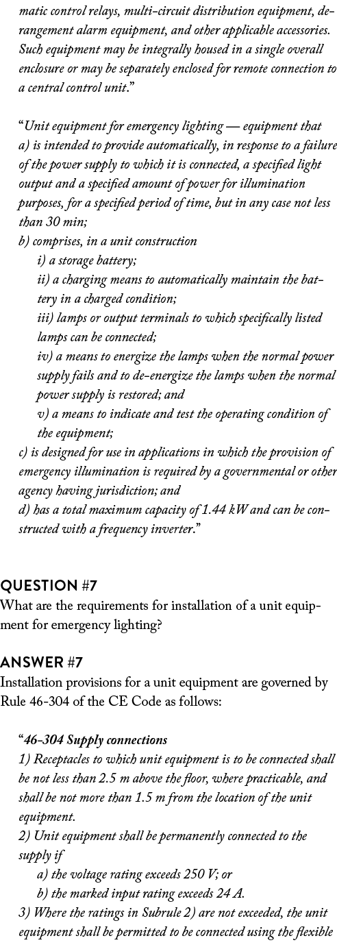 matic control relays, multi circuit distribution equipment, derangement alarm equipment, and other applicable accesso...