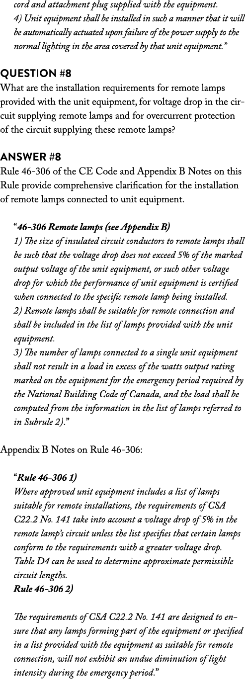 cord and attachment plug supplied with the equipment. 4) Unit equipment shall be installed in such a manner that it w...