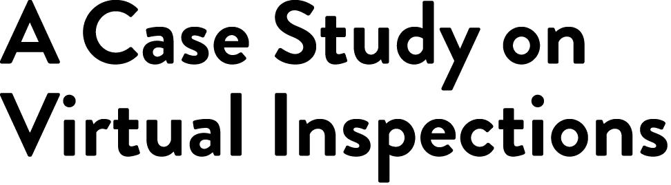 A Case Study on Virtual Inspections
