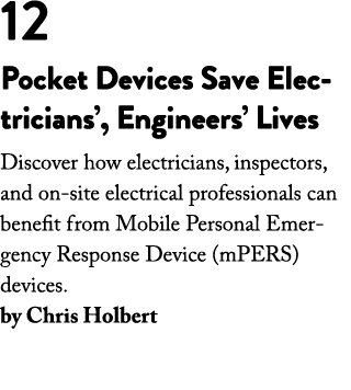 12 Pocket Devices Save Electricians , Engineers  Lives Discover how electricians, inspectors, and on-site electrical    