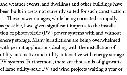 and weather events, and dwellings and other buildings have been built in areas not currently suited for such construc...