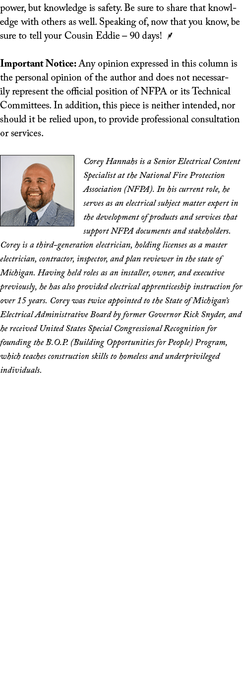 power, but knowledge is safety  Be sure to share that knowledge with others as well  Speaking of, now that you know,    