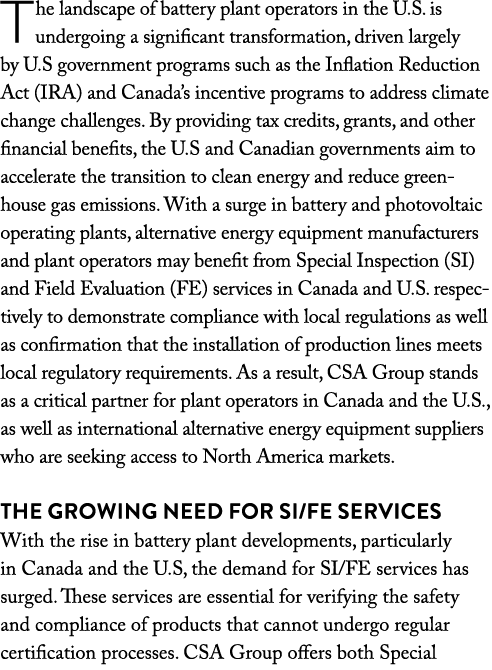 The landscape of battery plant operators in the U.S. is undergoing a significant transformation, driven largely by U....