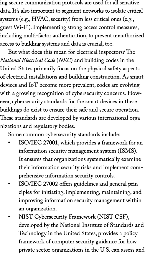 ing secure communication protocols are used for all sensitive data. It’s also important to segment networks to isolat...