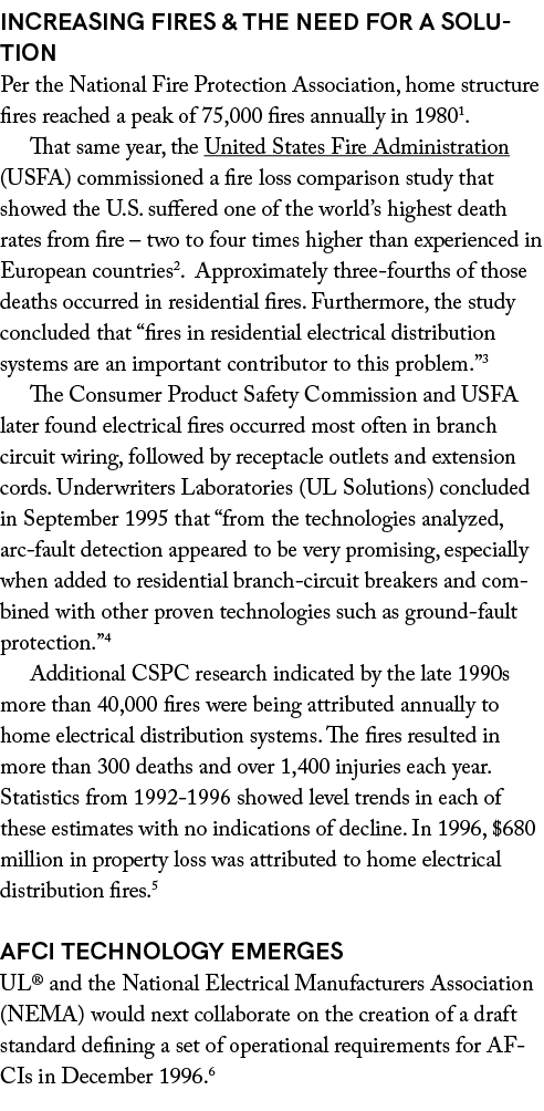 Increasing Fires & The Need for A Solution Per the National Fire Protection Association, home structure fires reached...