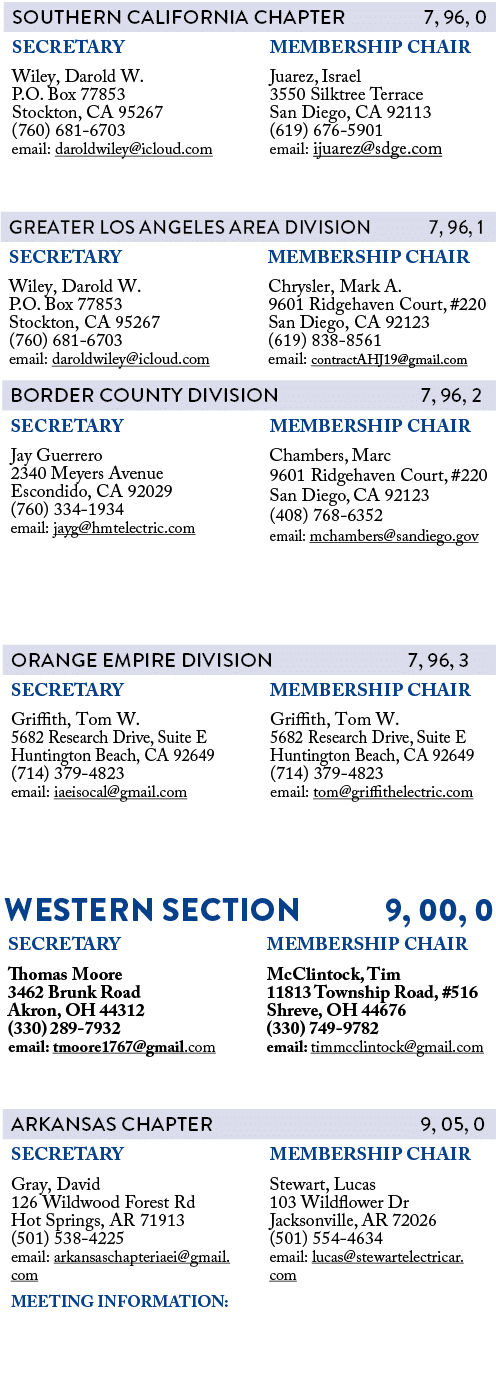  WESTERN SECTION 9, 00, 0 