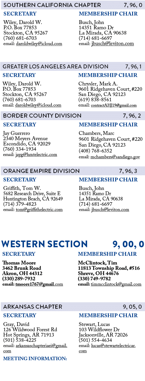  WESTERN SECTION 9, 00, 0 