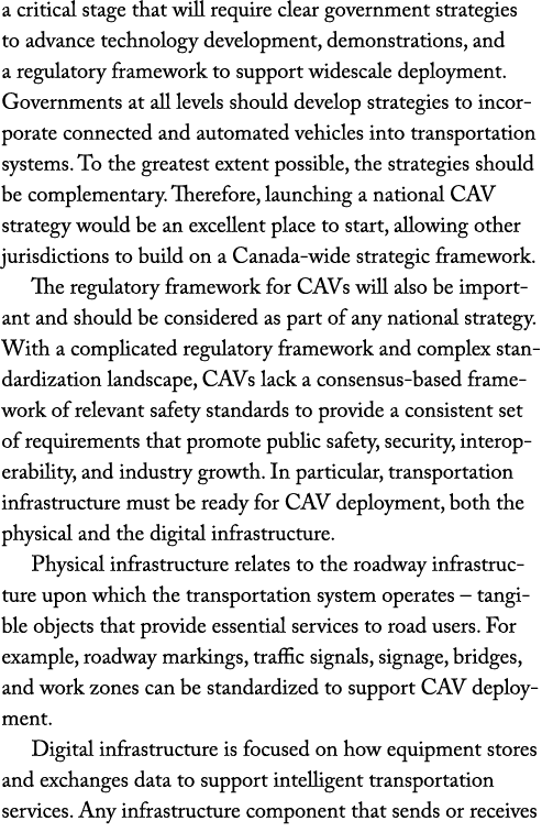 a critical stage that will require clear government strategies to advance technology development, demonstrations, and...