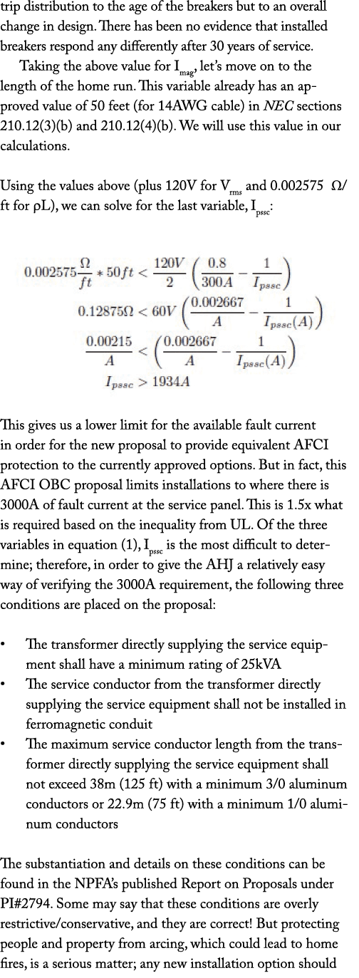trip distribution to the age of the breakers but to an overall change in design. There has been no evidence that inst...