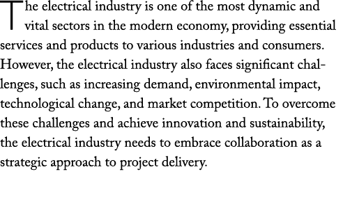 The electrical industry is one of the most dynamic and vital sectors in the modern economy, providing essential servi...