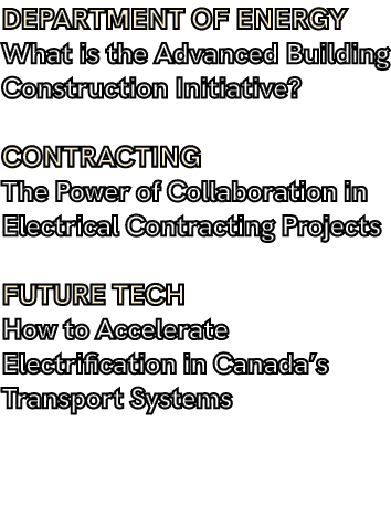 DEPARTMENT OF ENERGY What is the Advanced Building Construction Initiative? CONTRACTING The Power of Collaboration in...