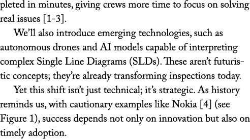 pleted in minutes, giving crews more time to focus on solving real issues [1 3]. We’ll also introduce emerging techno...