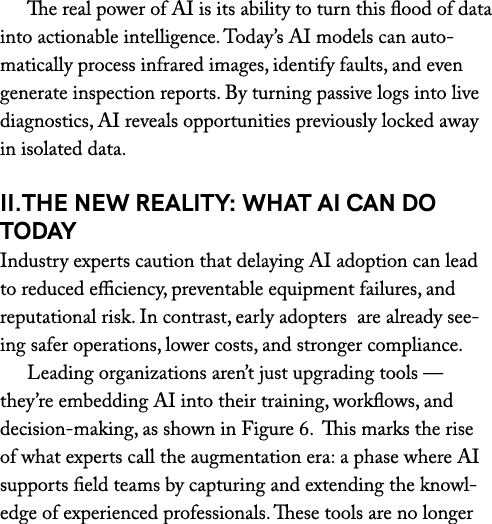 The real power of AI is its ability to turn this flood of data into actionable intelligence. Today’s AI models can au...