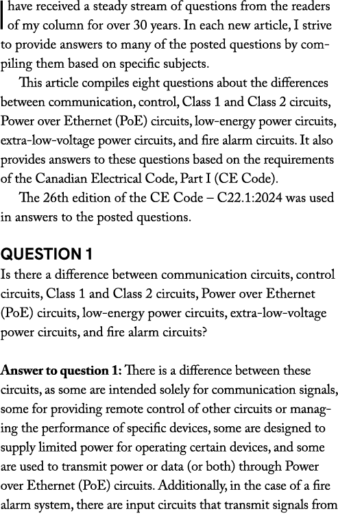 Ihave received a steady stream of questions from the readers of my column for over 30 years. In each new article, I s...