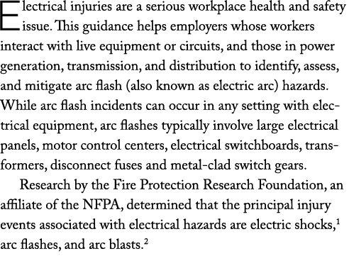 Electrical injuries are a serious workplace health and safety issue. This guidance helps employers whose workers inte...